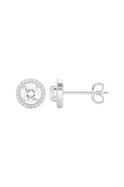 Joules by Radhika Orbit Halo White Studs indian designer wear online shopping melange singapore