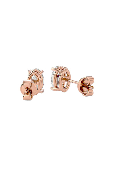 Joules by Radhika Oval Bloom Rose Studs indian designer wear online shopping melange singapore