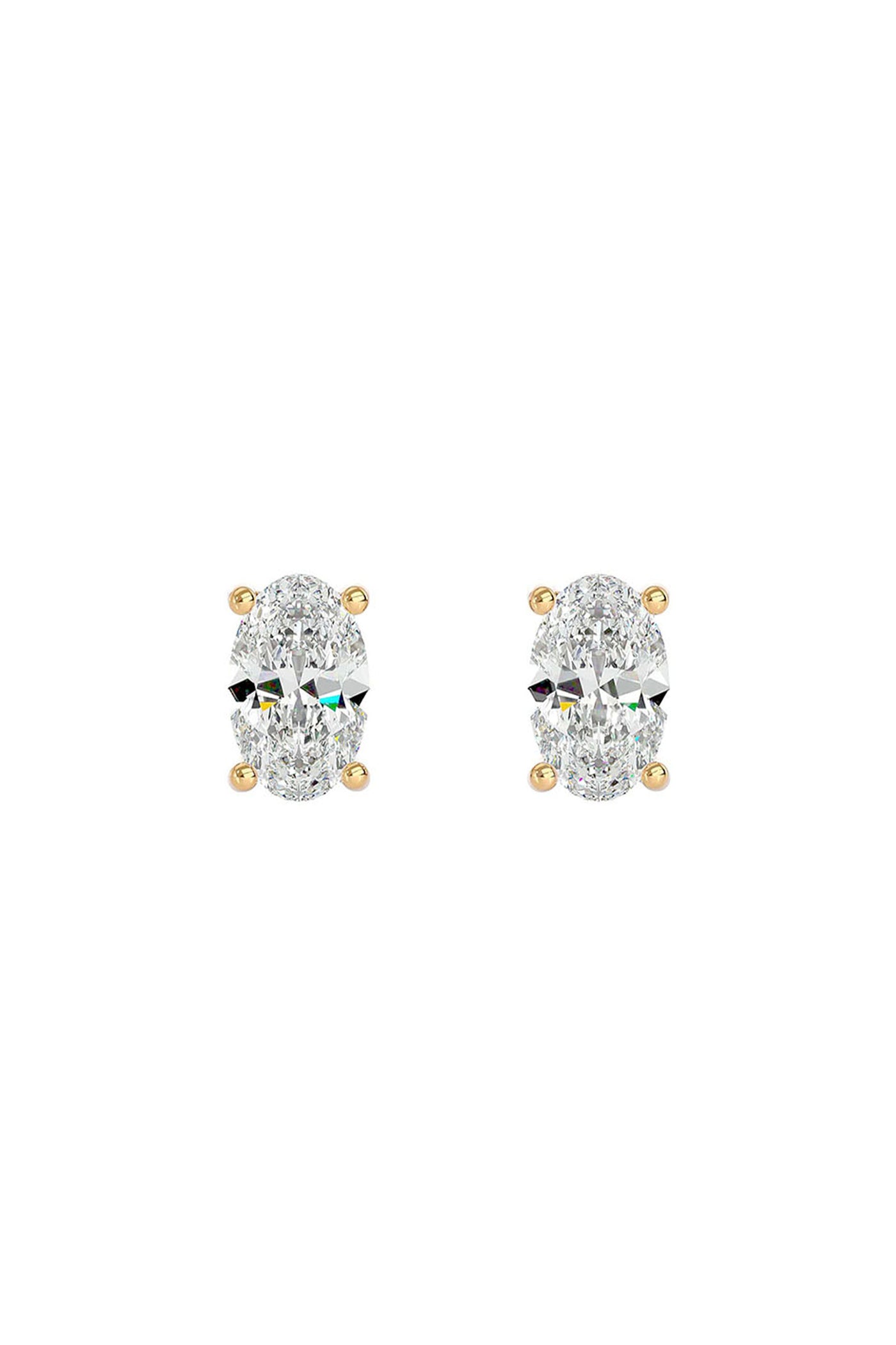 Joules by Radhika Oval Bloom Studs indian designer wear online shopping melange singapore