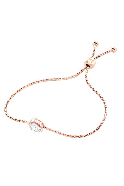 Joules by Radhika Oval Essence Rose Bracelet indian designer wear online shopping melange singapore