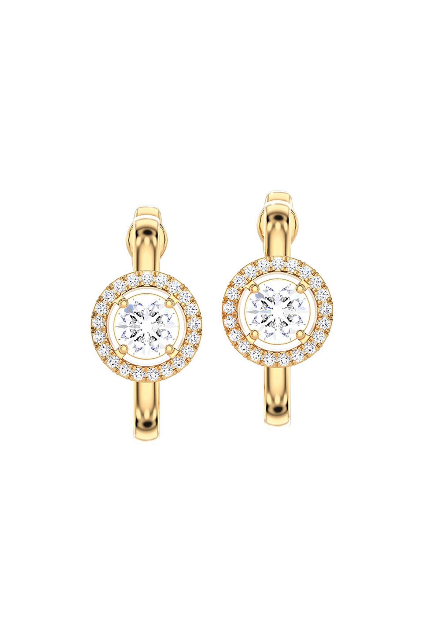 Joules by Radhika Sparkling Orbit Diamond Earrings indian designer wear online shopping melange singapore
