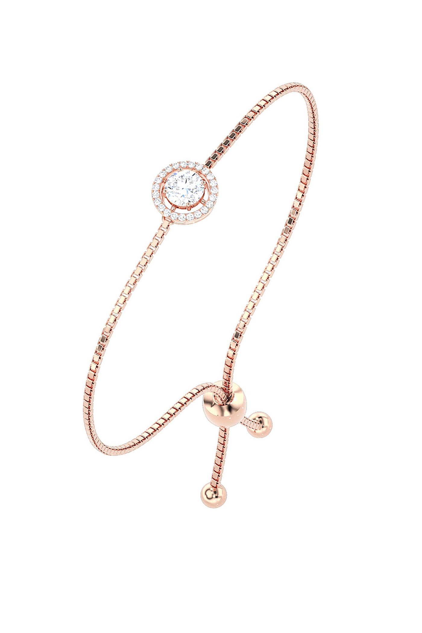 Joules by Radhika Sparkling Orbit Rose Bracelet indian designer wear online shopping melange singapore