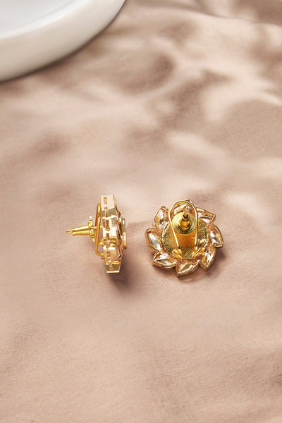 Joules by Radhika Starry Polki Stud Earring indian designer wear online shopping melange singapore