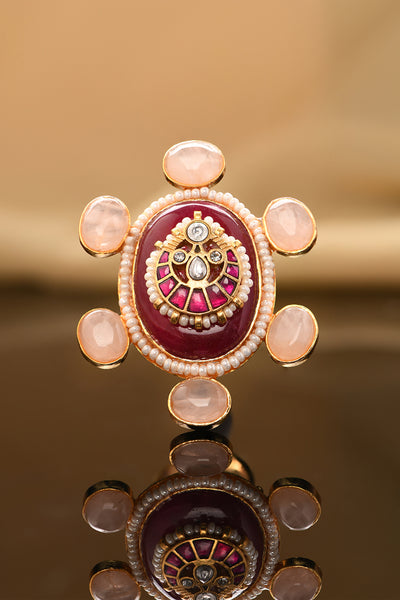 Joules by Radhika Sublime Agate Ring indian designer wear online shopping melange singapore
