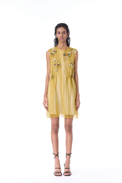 Kanika Goyal Xanthe Embellished Dress indian designer wear online shopping melange singapore
