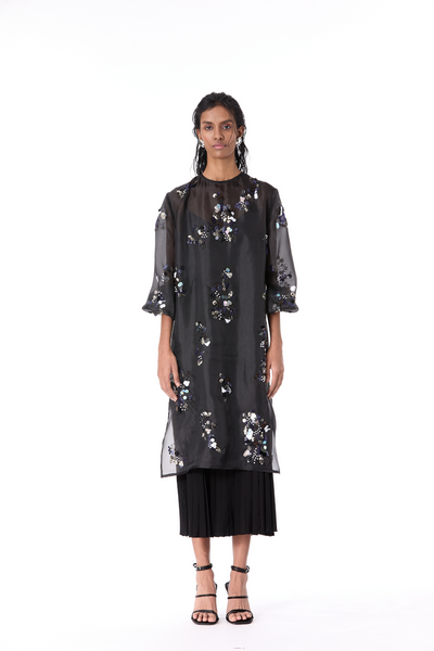 Kanika Goyal Zephyr Embellished Dress indian designer wear online shopping melange singapore