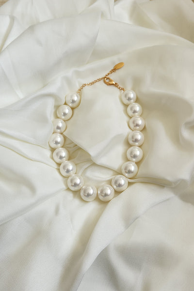 MNSH Audrey Pearls Bracelet indian designer wear online shopping melange singapore