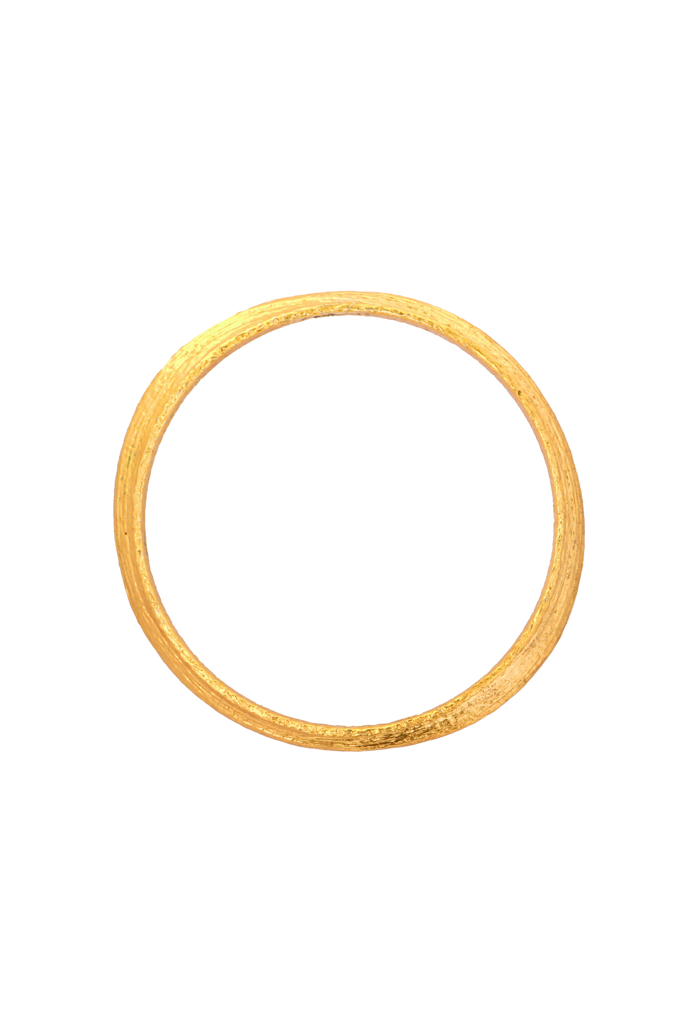 MNSH Ellipses Bangle Gold Indian Designer Wear Online Shopping Melange Singapore Womenswear Resort Gifting