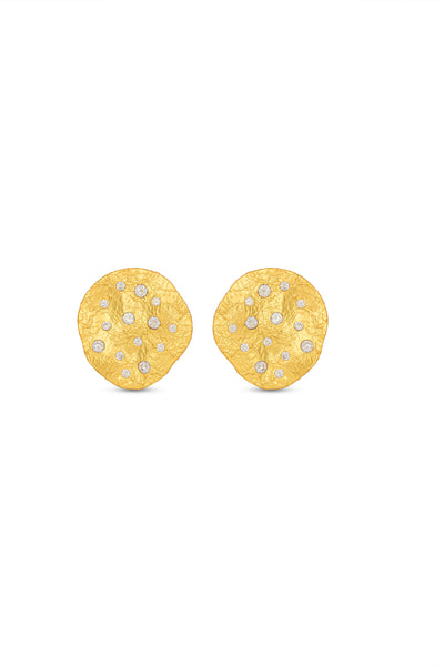 MNSH Glint Diamond Studs indian designer wear online shopping melange singapore