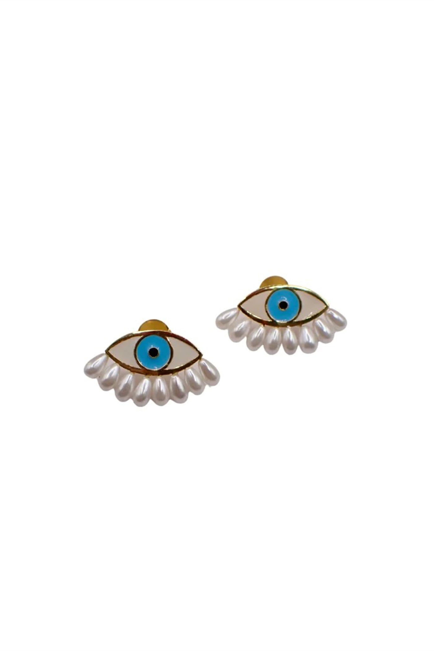 Maalicious Evil Eye Earrings indian designer wear online shopping melange singapore