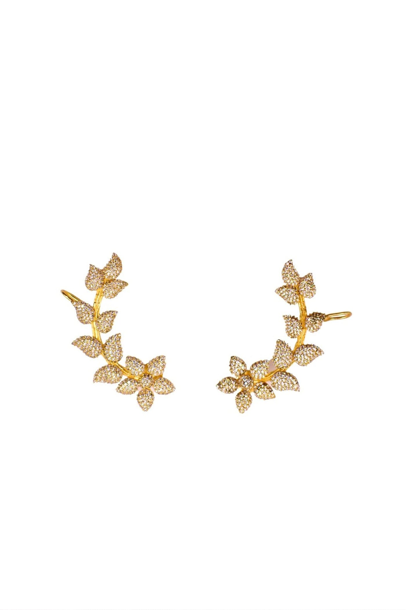 Maalicious Lulu Zirconia Ear Cuff indian designer wear online shopping melange singapore