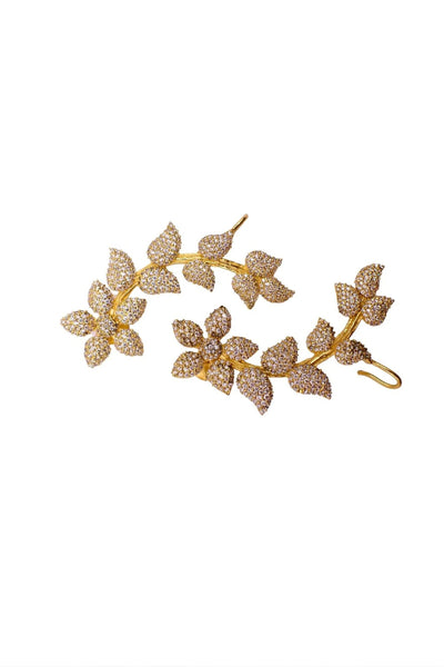 Maalicious Lulu Zirconia Ear Cuff indian designer wear online shopping melange singapore