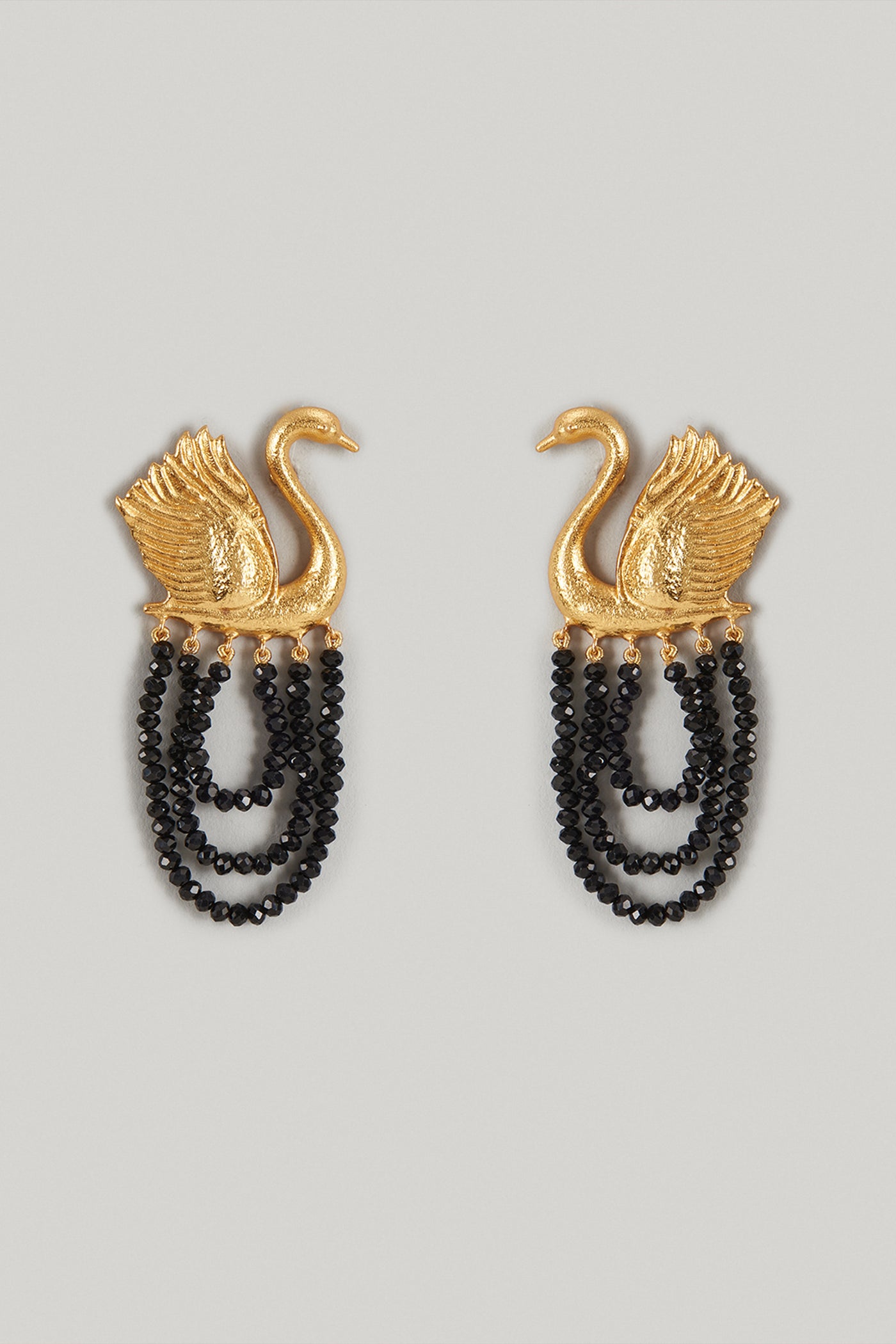 Maalicious Swan Earrings indian designer wear online shopping melange singapore