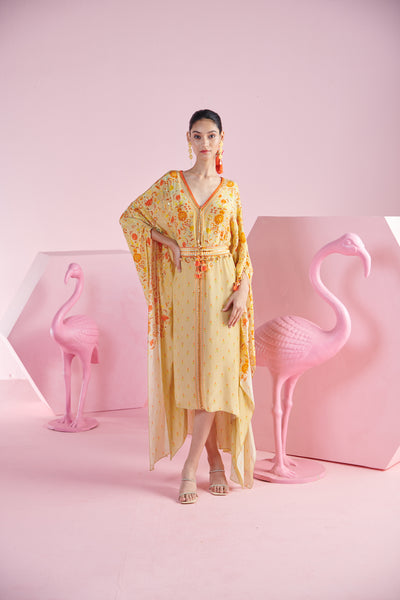 Mandira Wirk Ada Kaftan indian designer wear online shopping melange singapore