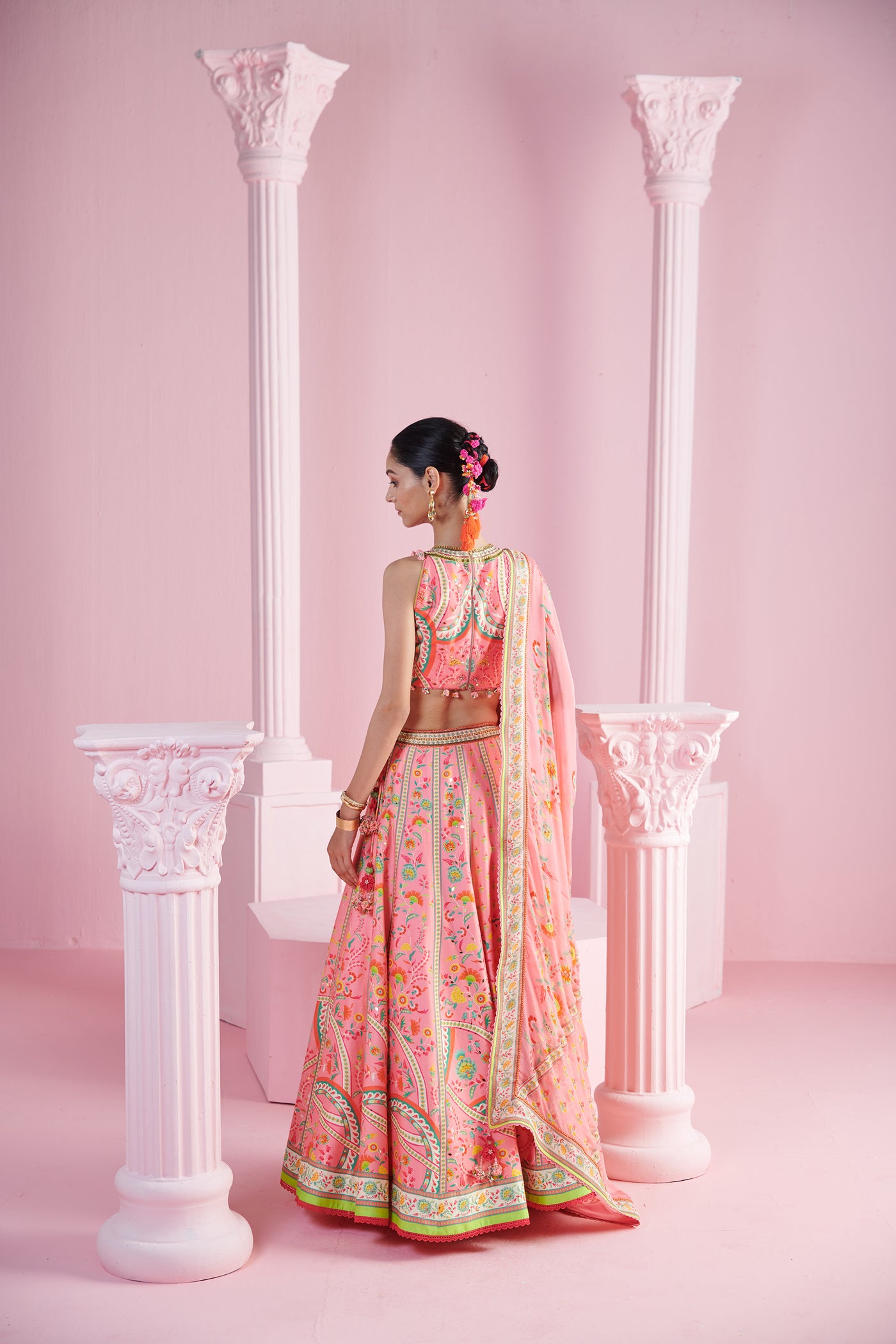 Mandira Wirk Ekin Lehenga Set indian designer wear online shopping melange singapore