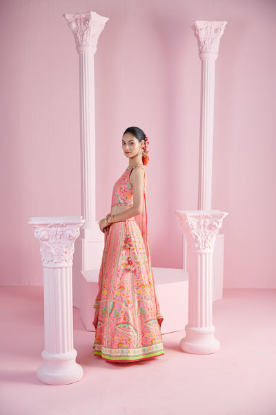 Mandira Wirk Ekin Lehenga Set indian designer wear online shopping melange singapore