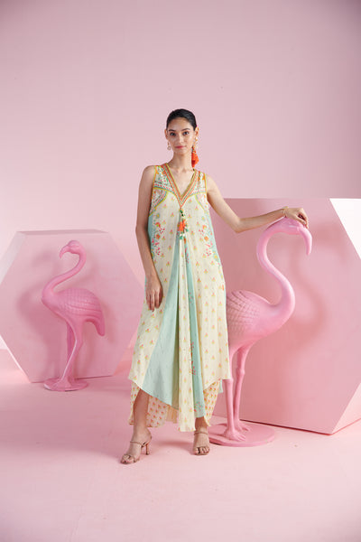 Mandira Wirk Reyhan Co-ord Set indian designer wear online shopping melange singapore