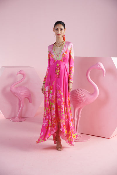 Mandira Wirk Sema Dress indian designer wear online shopping melange singapore