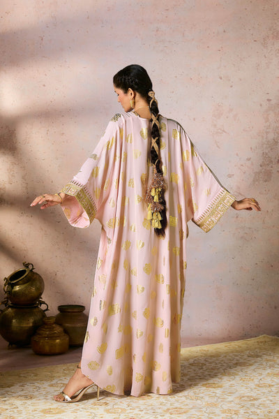 Masaba Baby Pink Trinkets Kaftan indian designer wear online shopping melange singapore