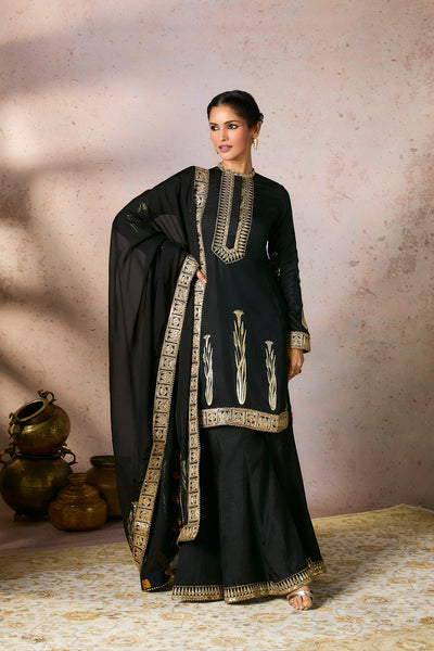 Masaba Blace Whispering Lily Sharara Set indian designer wear online shopping melange singapore