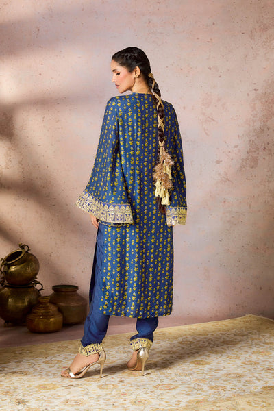 Masaba Blue Pixie Dust Tunic Set indian designer wear online shopping melange singapore