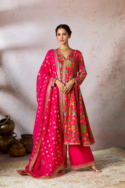 Masaba Pink Tropical Rhapsody Ckd indian designer wear online shopping melange singapore