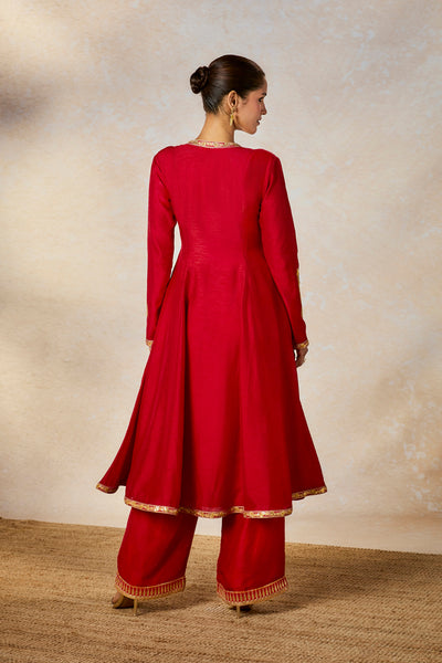 Masaba Red Whispering Lily Ckdindian designer wear online shopping melange singapore