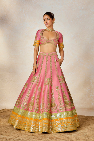 Masaba Rose Thandai Lehenga Set indian designer wear online shopping melange singapore