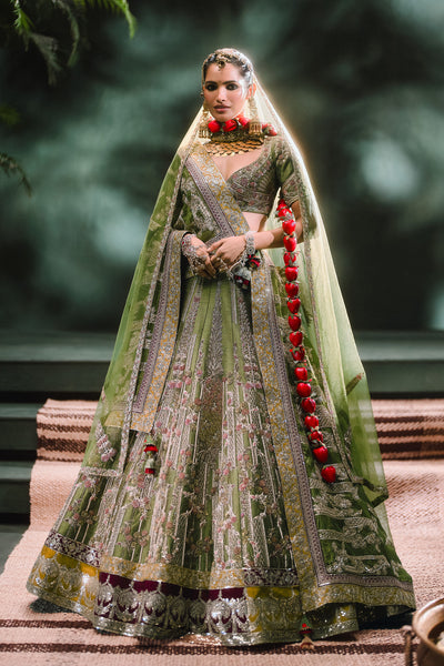 Masaba The Aam Panna Lehenga indian designer wear online shopping melange singapore