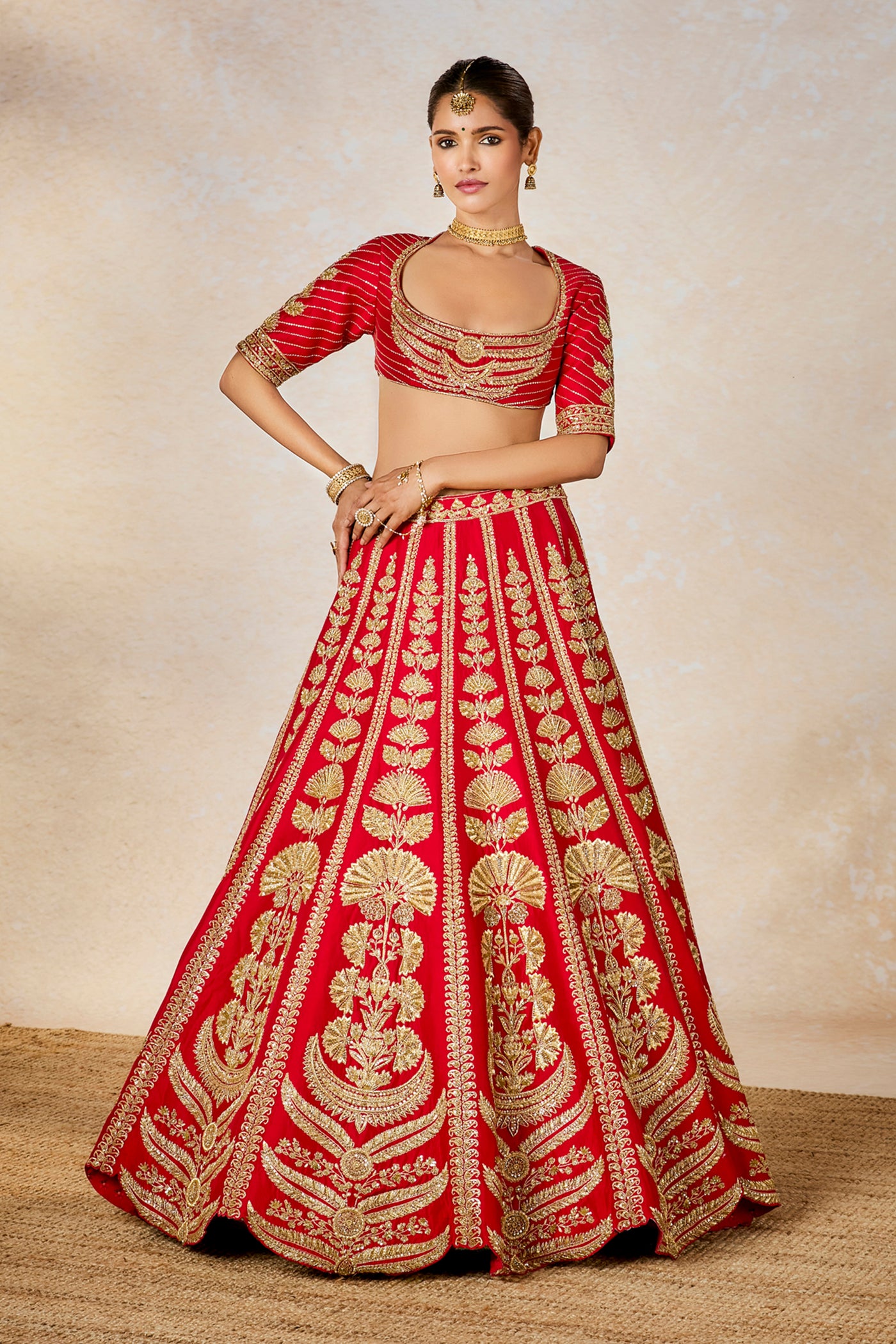 Masaba The Badami Halwa Lehenga Set indian designer wear online shopping melange singapore