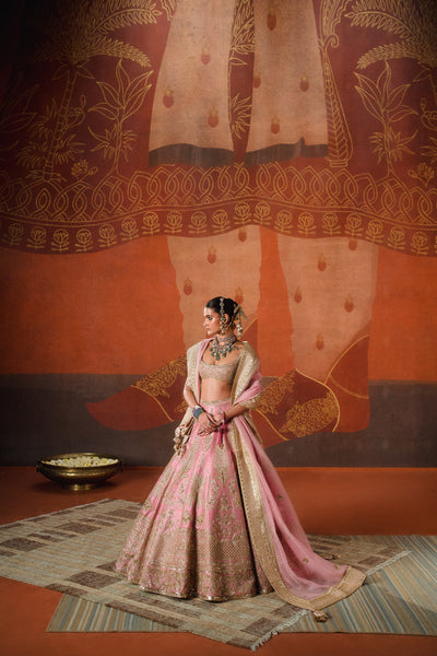 Masaba The Gulab Barfi Lehenga indian designer wear online shopping melange singapore