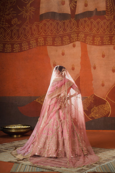 Masaba The Gulab Barfi Lehenga Set indian designer wear online shopping melange singapore