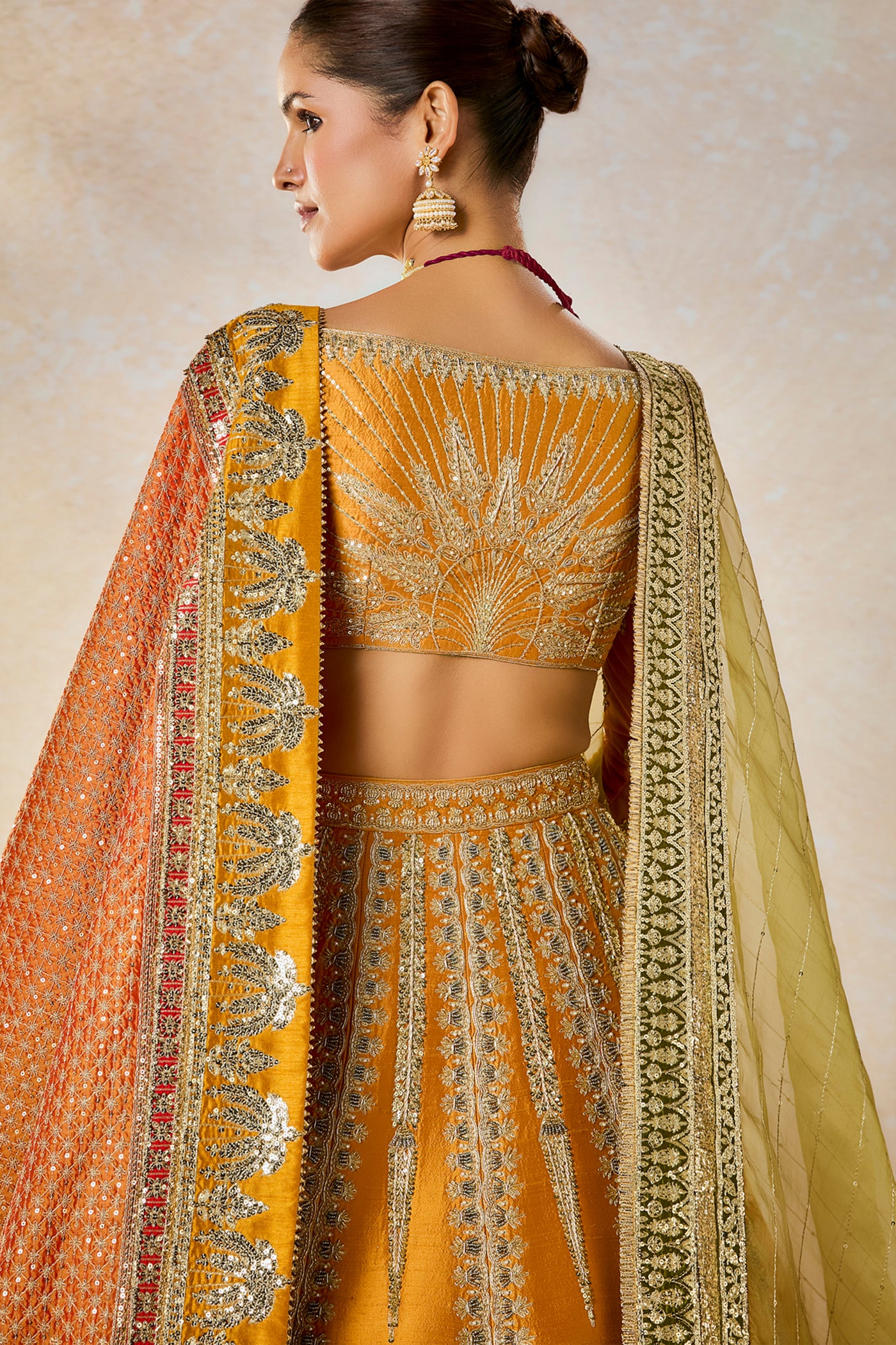 Masaba The Imarti Lehenga Set With Duppata indian designer wear online shopping melange singapore