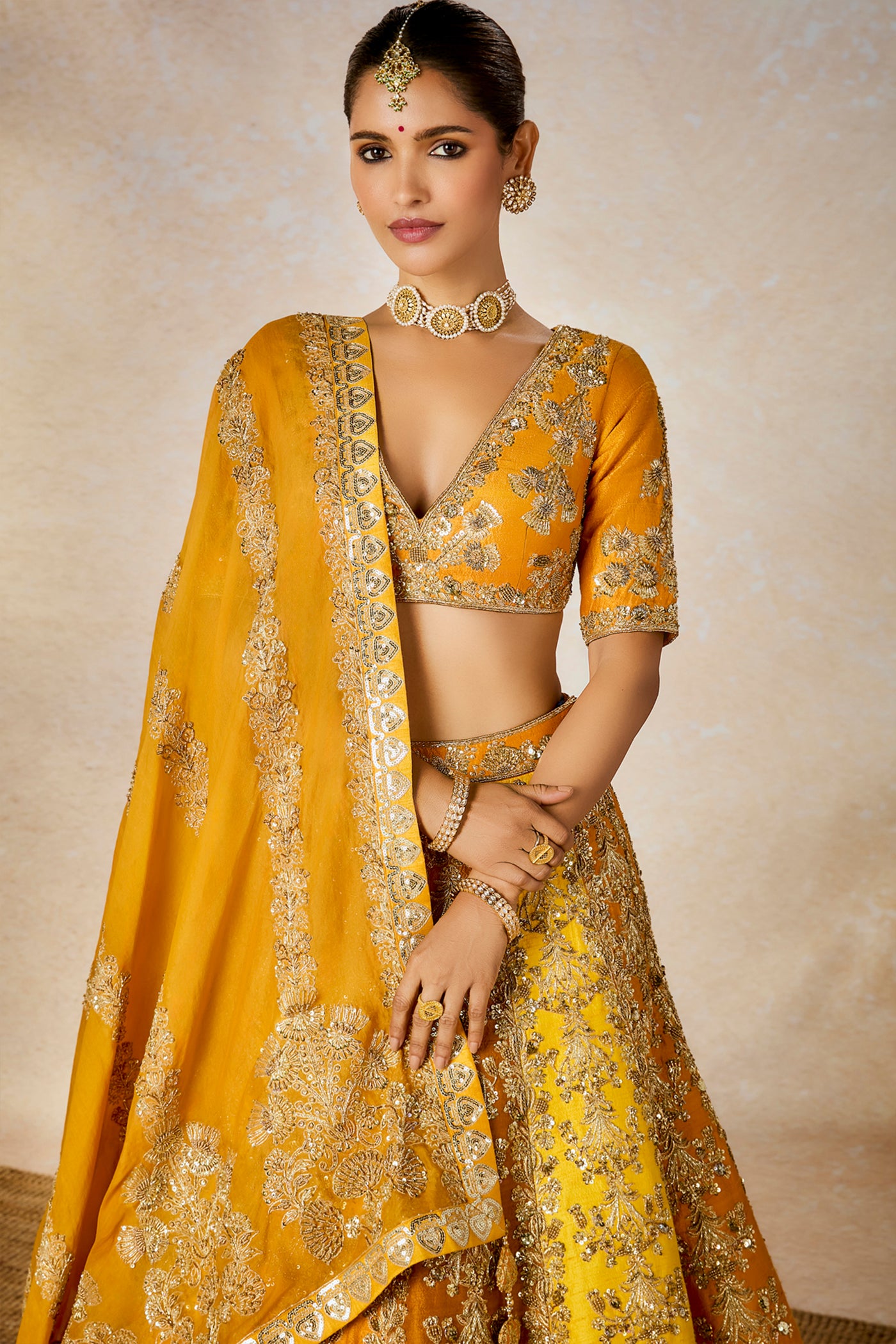 Masaba The Imarti Lehenga Set indian designer wear online shopping melange singapore