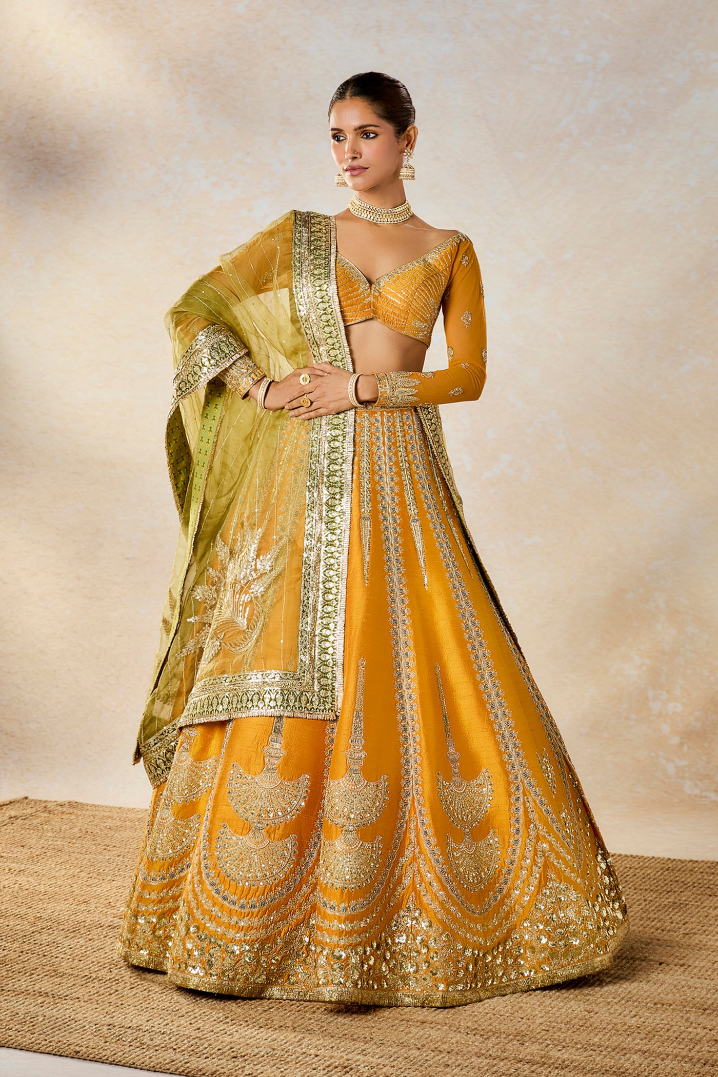 Masaba The Imarti Lehenga Set indian designer wear online shopping melange singapore