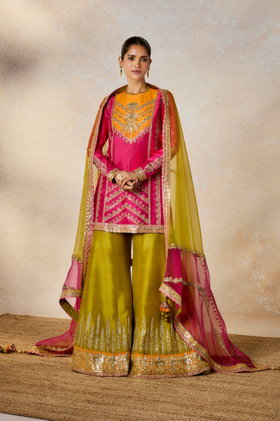 Masaba The Meetha Paan Sharara Set indian designer wear online shopping melange singapore