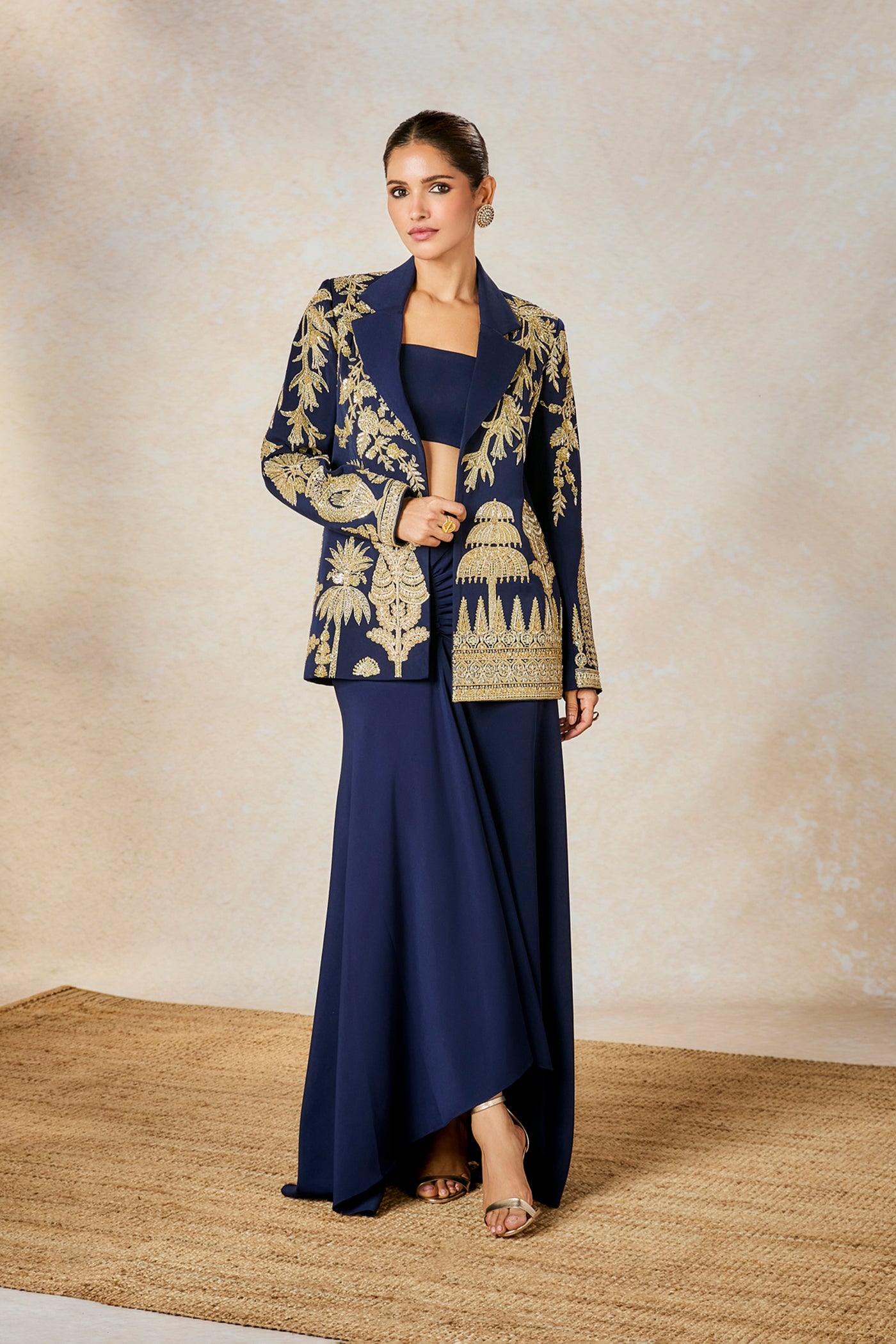 The Sanjh Bagh Blazer Set