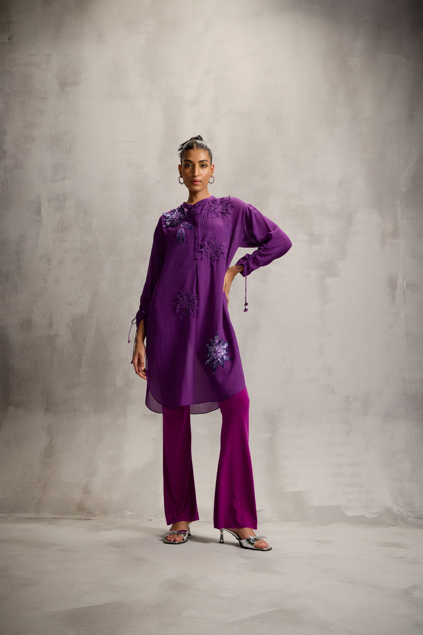 Namrata Joshipura Celestial Shift Tunic indian designer wear online shopping melange singapore