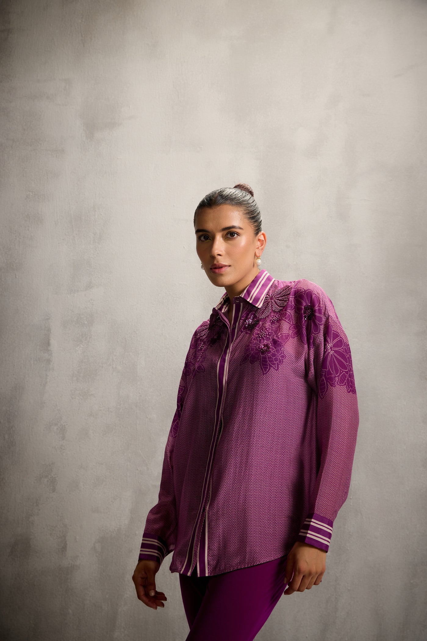 Namrata Joshipura Hitachi Classic Shirt indian designer wear online shopping melange singapore