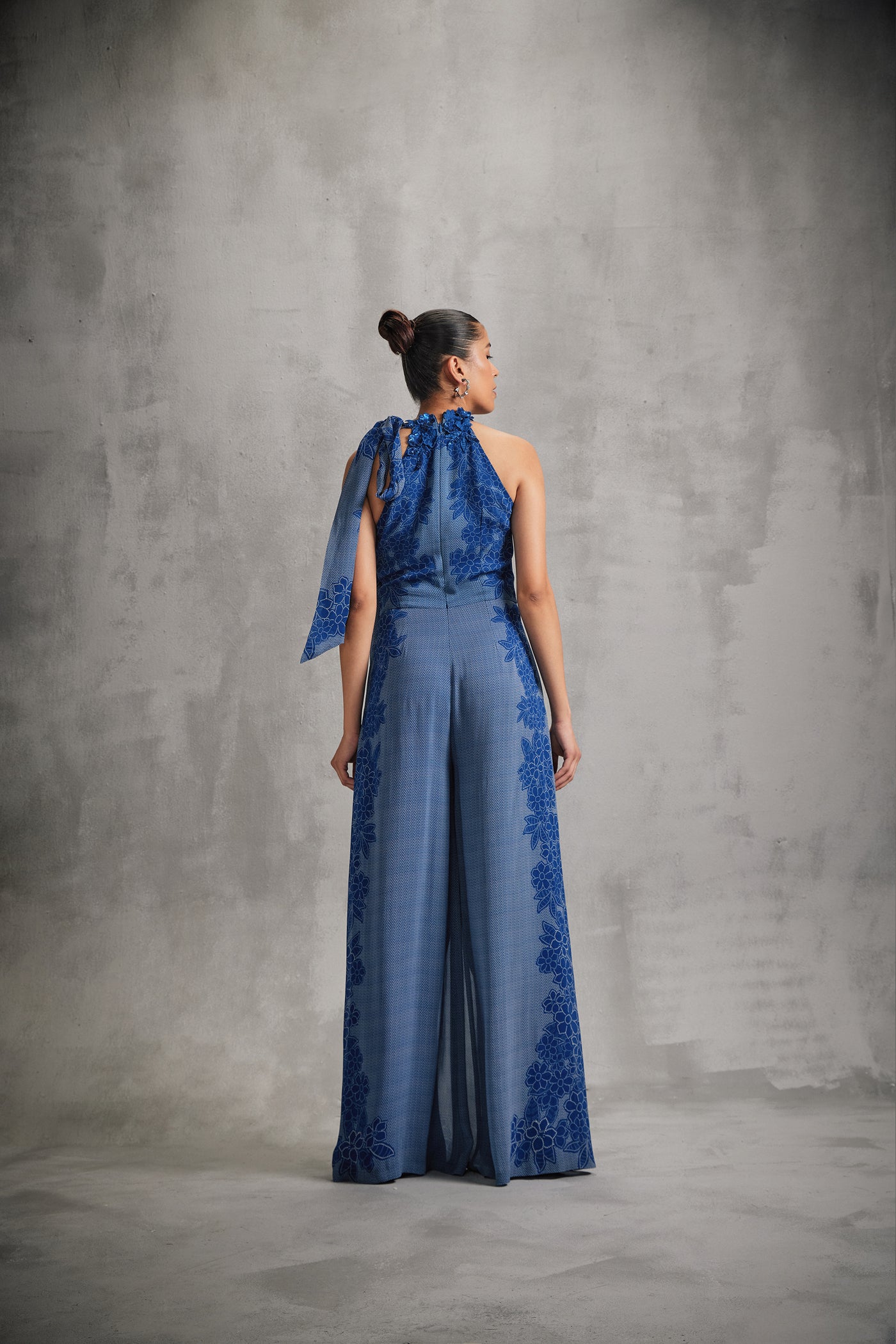 Namrata Joshipura Hitachi Halter Jumpsuit indian designer wear online shopping melange singapore