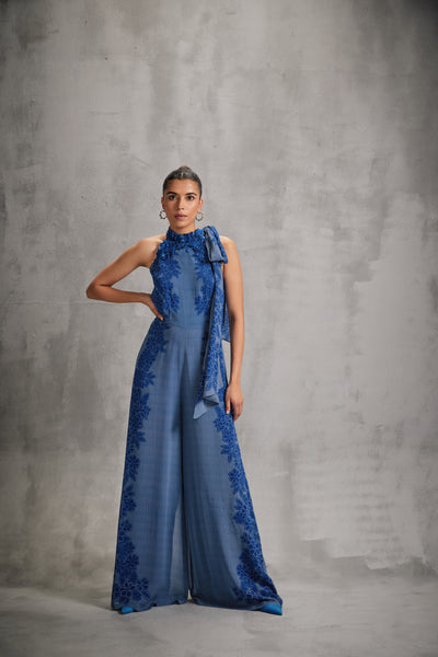 Namrata Joshipura Hitachi Halter Jumpsuit indian designer wear online shopping melange singapore