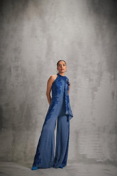 Namrata Joshipura Hitachi Halter Jumpsuit indian designer wear online shopping melange singapore