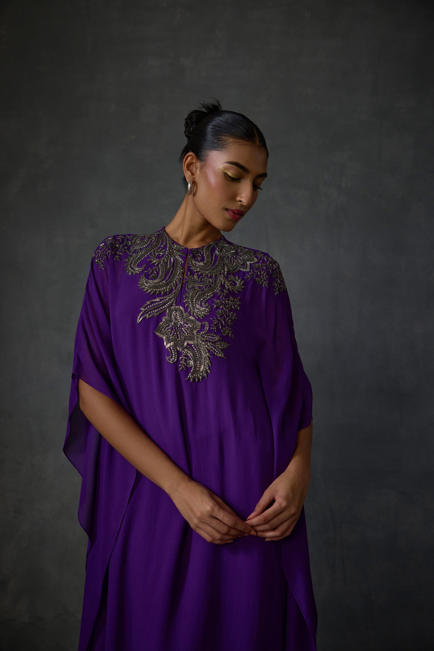 Namrata Joshipura Peizuli Kaftan With Pants indian designer wear online shopping melange singapore