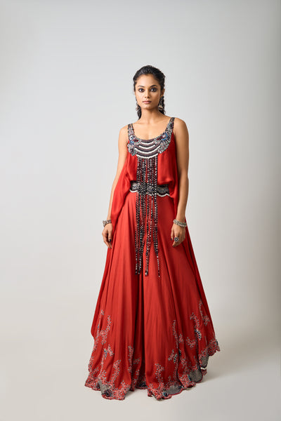 Nupur Kanoi Singlet And Pants Set indian designer wear online shopping melange singapore
