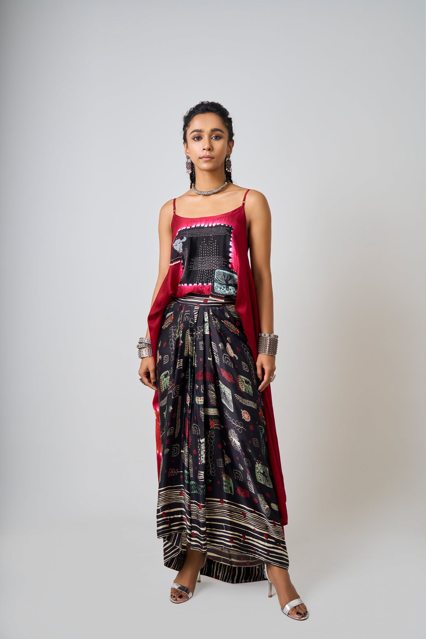 Nupur Kanoi Singlet Skirt Set indian designer wear online shopping melange singapore