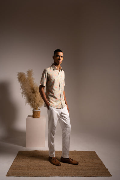 Project Bandi Vintage Shalimar Shirt indian designer wear online shopping melange singapore