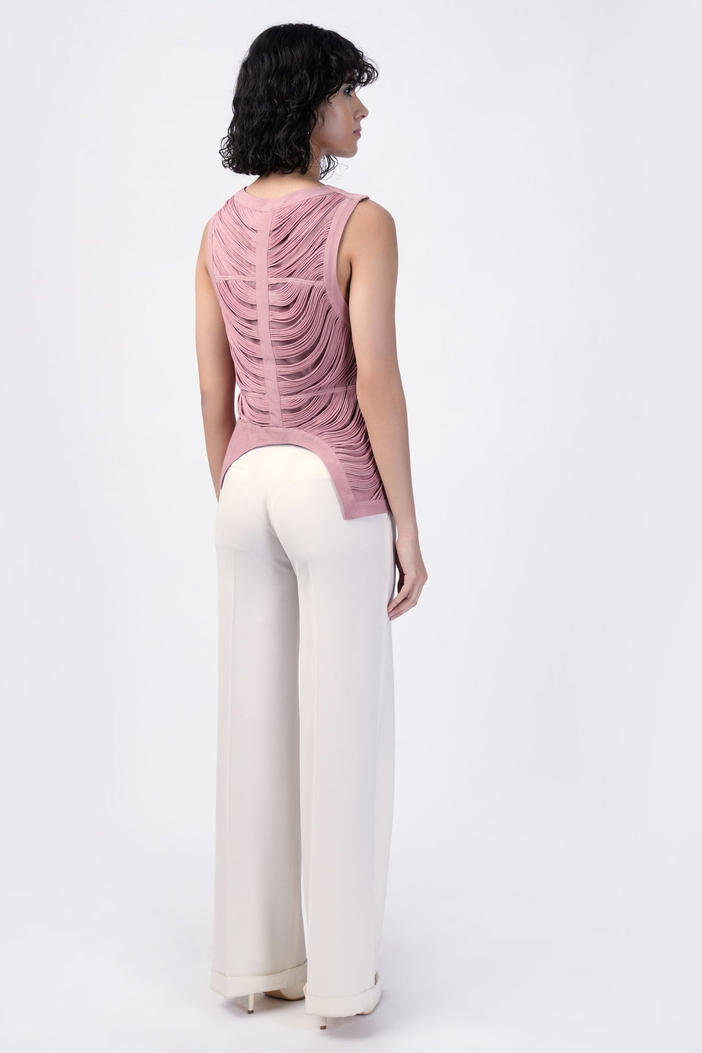 Rohit Gandhi Rahul Khanna Arai Gillet Top indian designer wear online shopping melange singapore