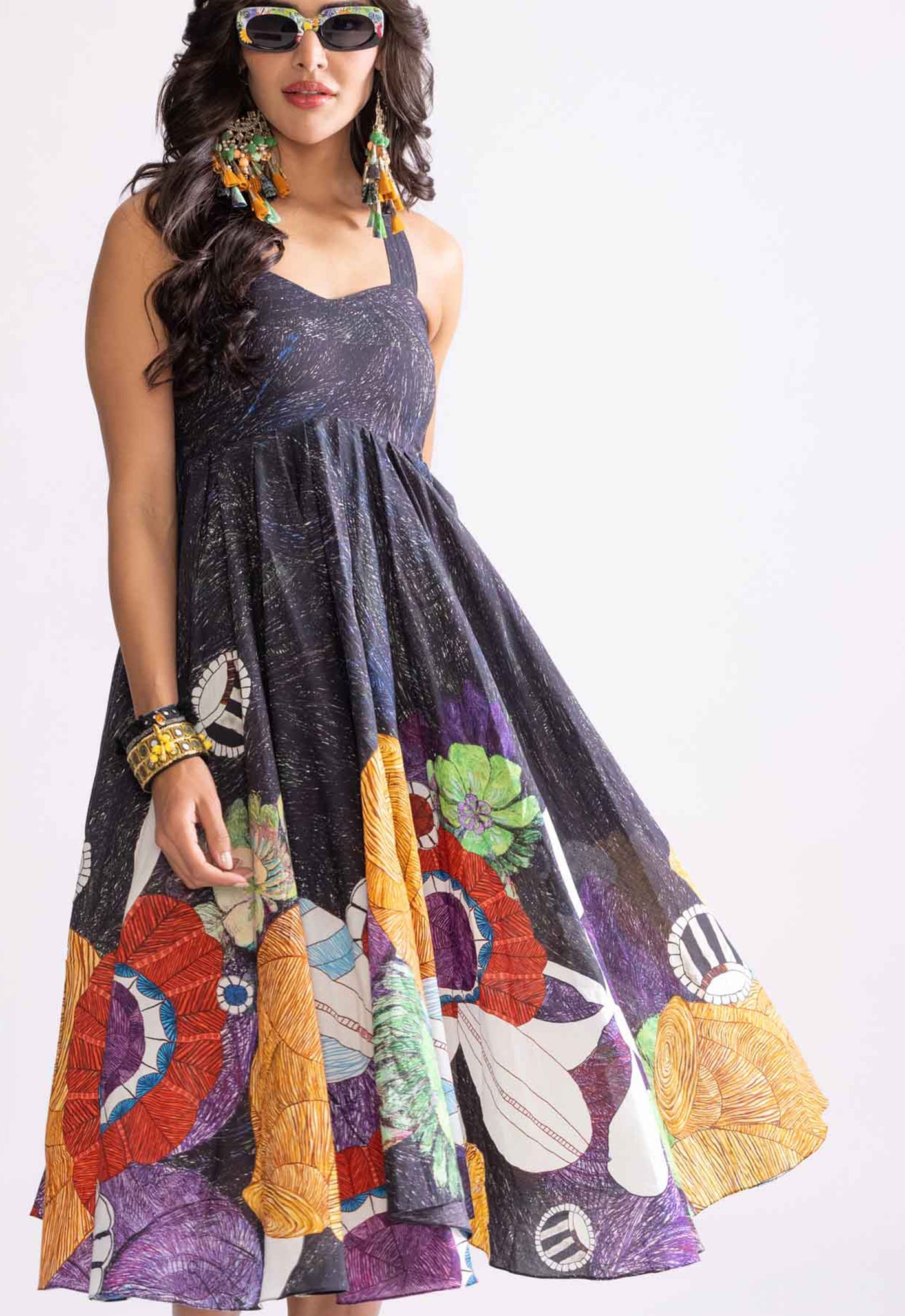 Saaksha & Kinni Addison Dress indian designer wear online shopping melange singapore