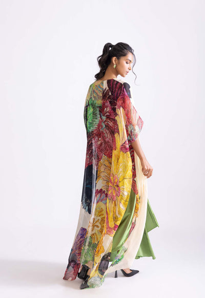 Shantanu & Nikhil Dolly Cape indian designer wear online shopping melange singapore