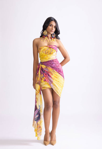 Saaksha & Kinni Lyra Dress indian designer wear online shopping melange singapore